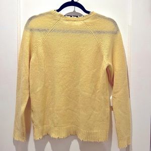 Minnie Rose Distressed Cashmere Sweater